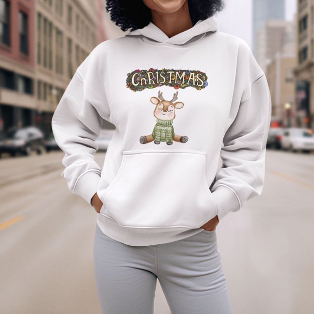 Camiseta Feliz Natal, Reinador de Natal (Criador carregado)