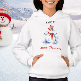 Camiseta Feliz Natal Snowman Personalizado Festivo
