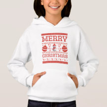 Feliz Natal Snowman Ugly Sweater Hoodie