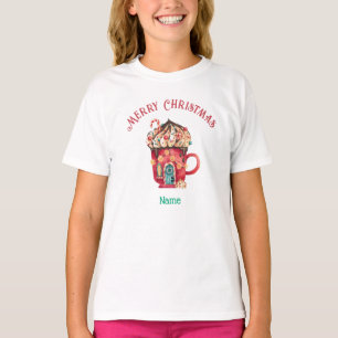 Camiseta Feliz Natal, Sweet House, Youth XS - XL