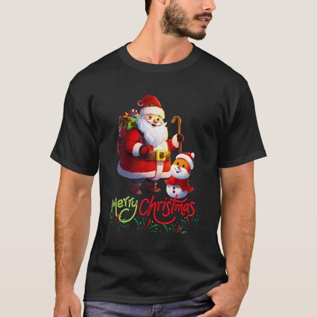 Camiseta Feliz Natal T Shirt (Frente)