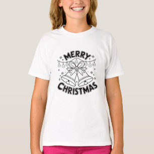 Camiseta Feliz Natal Tekst Design - Natal Clássico
