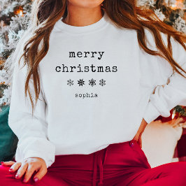 Camiseta Feliz Natal | Texto para Máquina de Digitalização