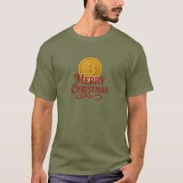 Camiseta Feliz Natal Trader Bitcoin