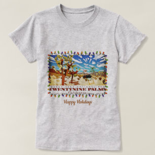 Camiseta Feliz Natal Twentynine Palms Califórnia