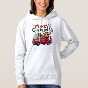 Camiseta Feliz Natal Vaca das Terras Altas Escocesas Natal
