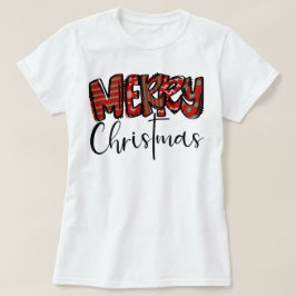 Camiseta Feliz Natal vibes Mama christian cruz Mulheres