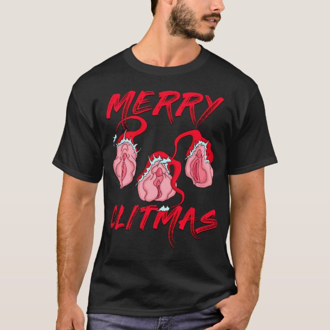 Camiseta Feliz Natal Vulvas (Frente)