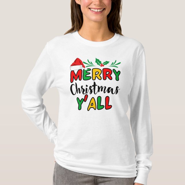 Camiseta Feliz Natal Y (Frente)