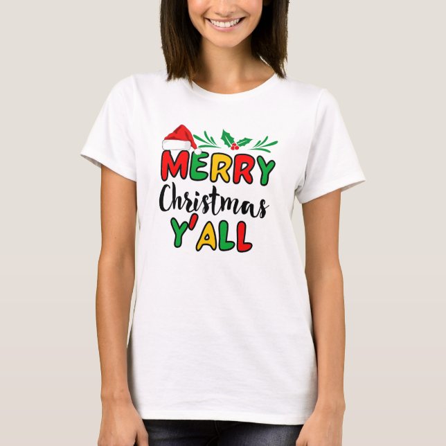 Camiseta Feliz Natal Y (Frente)
