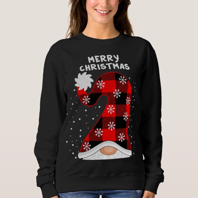 Camiseta Feliz Natal Y com Xadrez dos Gnomos (Frente)
