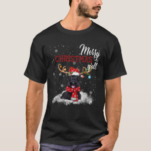 Camiseta Feliz Natal Y todos os escoceses Terrier Christmas