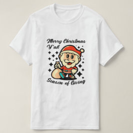 Camiseta Feliz Natal Y'all