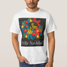 CAMISETA FELIZ NAVIDAD