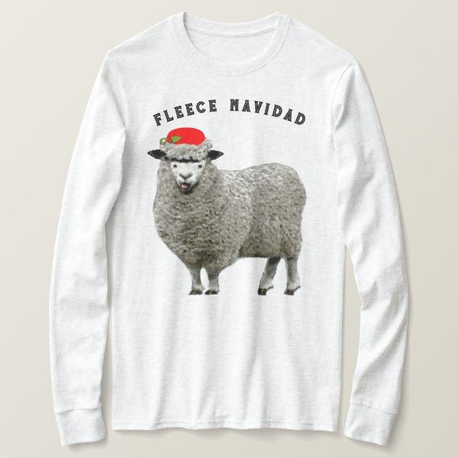 Camiseta Feliz Navidad Férias de Natal (Frente do Design)