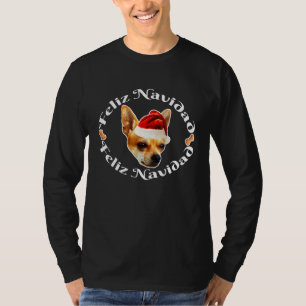 Camiseta Feliz Navidad Ugly Christmas Sweater Chihuahua San