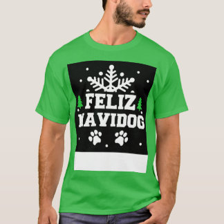Camiseta Feliz Navidog