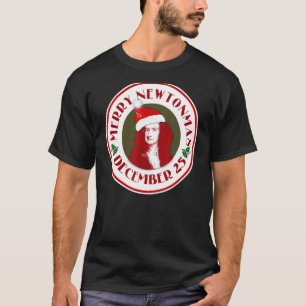 Camiseta FELIZ NEWTONMAS Isaac Newton