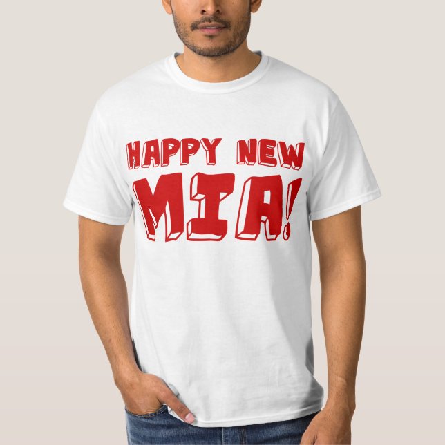 CAMISETA FELIZ NOVA MIA! (Frente)