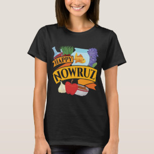 Camiseta Feliz Nowruz Ano Novo Persa