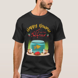 Camiseta Feliz Nowruz Curdistão E Paquistão E Irã Novo Iéa