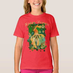 Camiseta Feliz Nowruz Feliz Ano Novo Peixinho Dourado