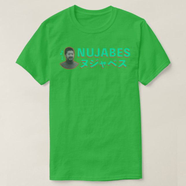 Camiseta Feliz Nujabes ) (Frente do Design)