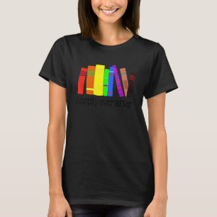Camiseta Feliz Nunca Após O Gay Asex Da Fila Lgbtq Do Orgul