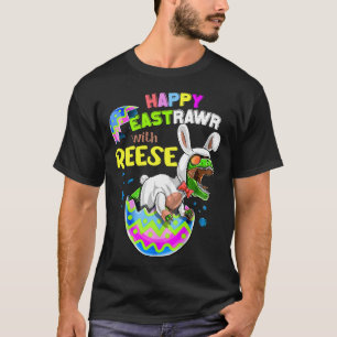 Camiseta Feliz Oriente com o Dia da Páscoa da Família REESE