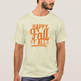 Camiseta Feliz outono de todos