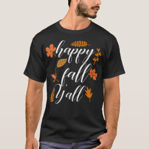 Camiseta Feliz outono, outono, outono Vintage, outono para