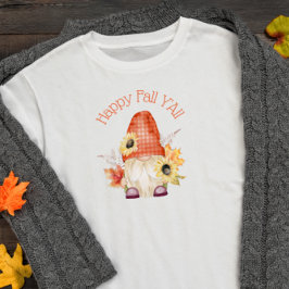 Camiseta Feliz Outono para Todos Gnome