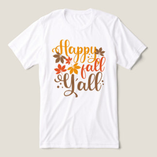 Camiseta Feliz outono para vocês