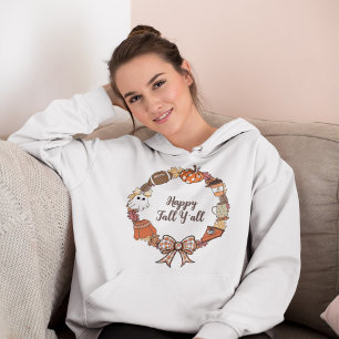Camiseta Feliz outono, Y'all Wreath
