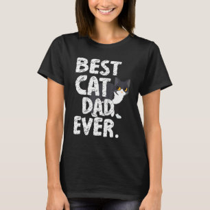 Camiseta Feliz Pai de Gato Melhor Pai De Gato