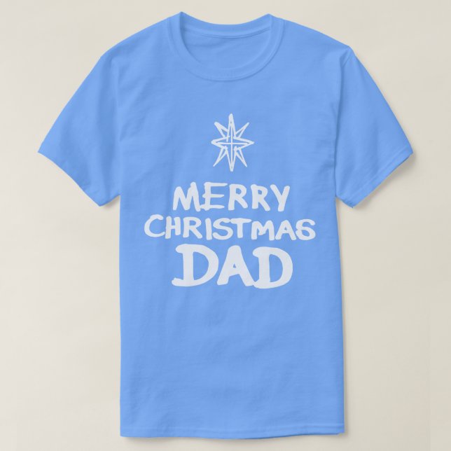 Camiseta Feliz Pai de Natal 1 (Frente do Design)