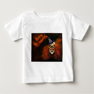 Camiseta Feliz Palhaço Assustador do Halloween
