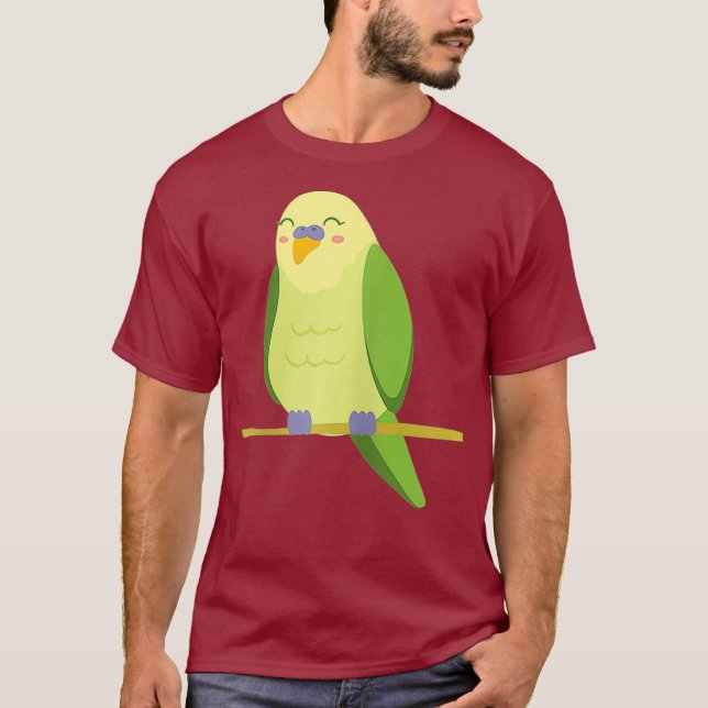 Camiseta Feliz papagaio (Frente)