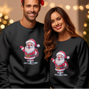 Camiseta Feliz Papai noel de Natal