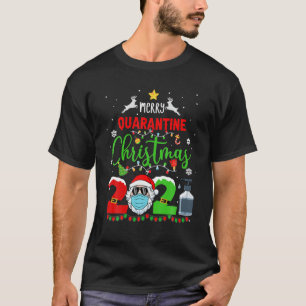 Camiseta Feliz Papais noeis de Natal 2021 Família de Pijama