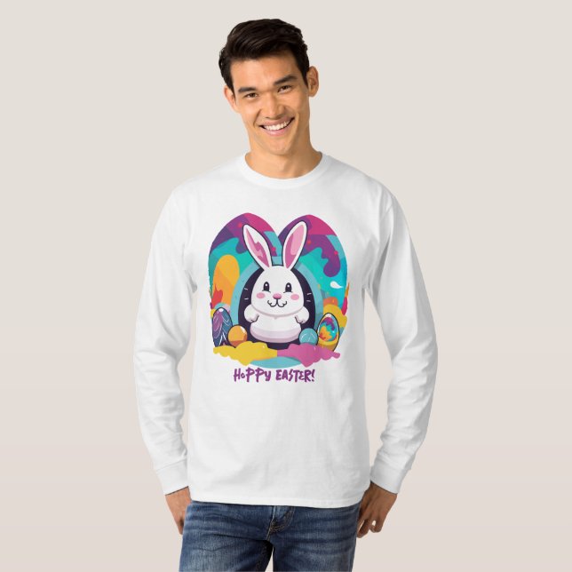 Camiseta Feliz Páscoa! (Frente Completa)