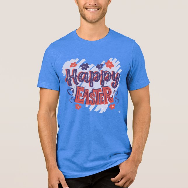 CAMISETA FELIZ PÁSCOA (Frente)