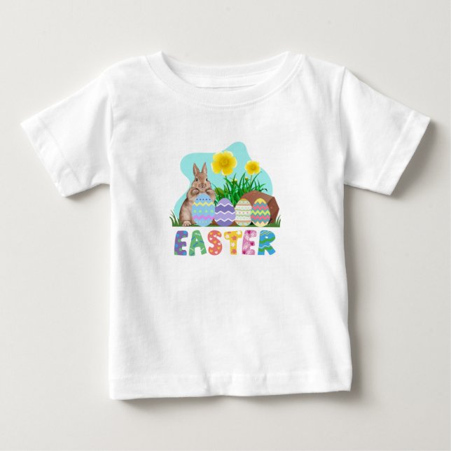CAMISETA FELIZ PÁSCOA (Frente)