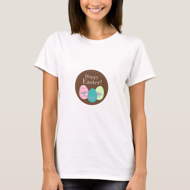 Camiseta Feliz Páscoa (Frente)