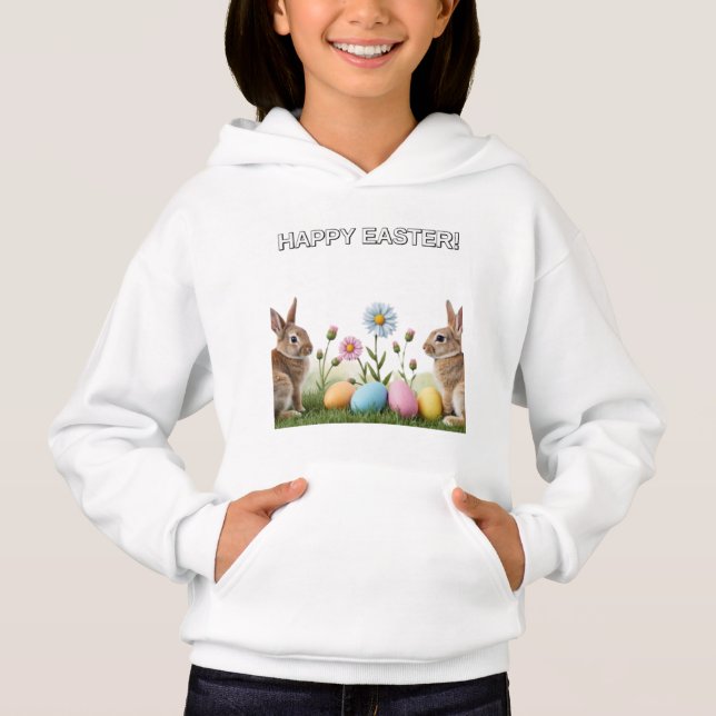 Camiseta feliz páscoa (Frente)