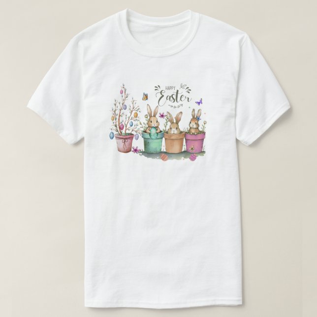 Camiseta Feliz Páscoa (Frente do Design)