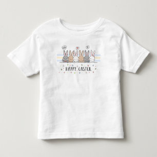 Camiseta Feliz Páscoa Coelhinhos da Páscoa Fofos