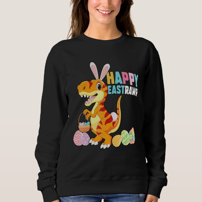 Camiseta Feliz Páscoa Eastrawr (Frente)