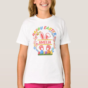 Camiseta Feliz Páscoa Personalizado 
