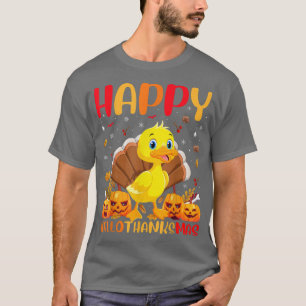 Camiseta Feliz Pássaro do Pato Engraçado OláObrigadoMas T-